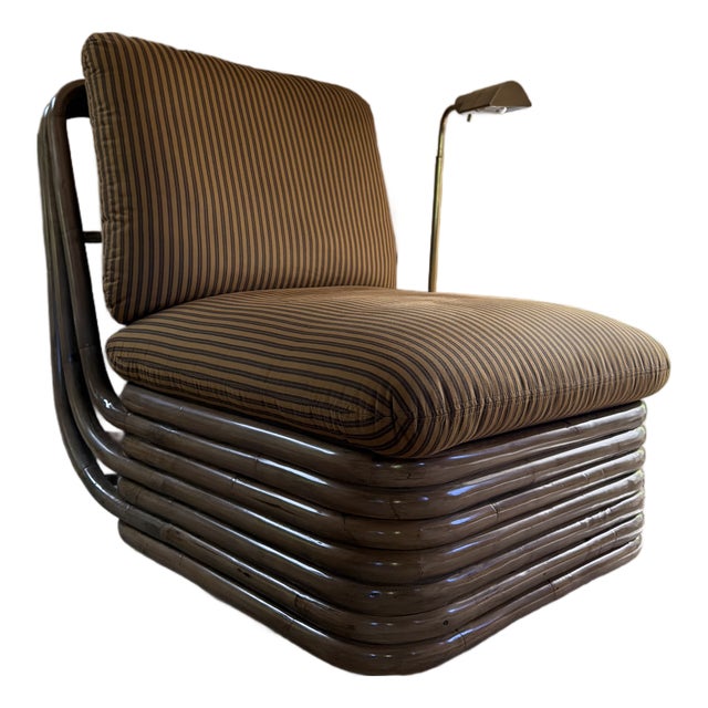 Gubi Bohemian 72 Lounge Chair With Custom Upholstery For Sale