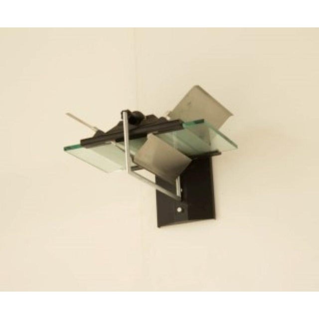 Wall Sconce by Giovanni Grignani for Lamperti, 1980s For Sale - Image 6 of 8