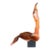 Andrianna Shamaris Mahogany Wood Sculptural Chair or Art Piece For Sale