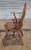 Mid 20th Century d.r. Dimes Childs Size Continuous Arm Windsor Chair Bench Made in New Hampshire For Sale In Cleveland - Image 6 of 7
