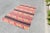 Size: 4.7 x 8 ft (142 x 242 cm) 55 x 95 inches Color: Terra Cotta Orange , Red , Blue , Black Material: 100% Wool Fast...