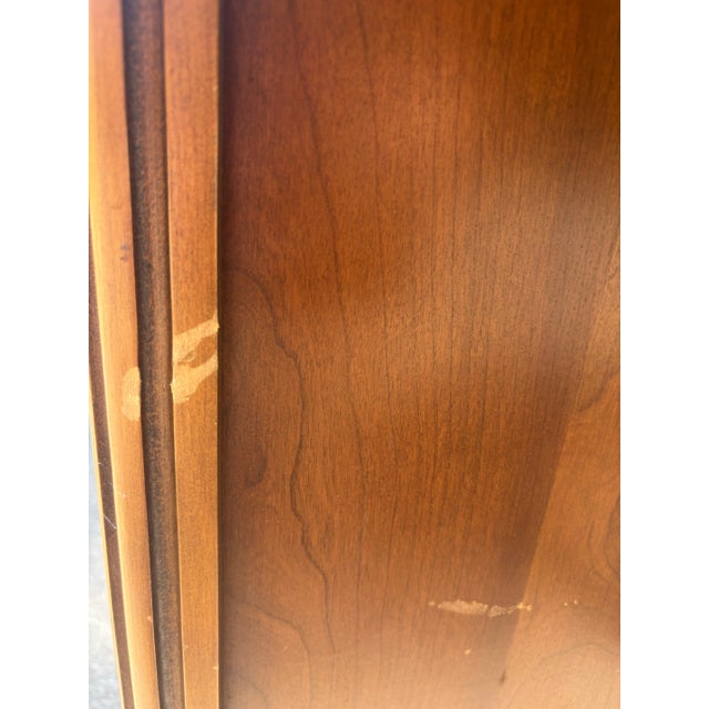 Wood Vintage Bassett Chest of Drawers For Sale - Image 7 of 7