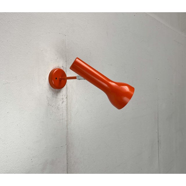 Mid-Century Modern Space Age Wall Lamps Sconces by SLZ Team for Swiss Lamps International, 1960s, Set of 2 For Sale - Image 14 of 18