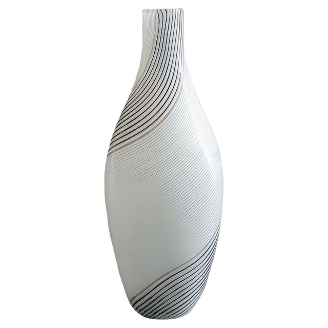 Vintage Murano Glass 5357 Vase by Dino Martens & A. Toso, 1954 For Sale