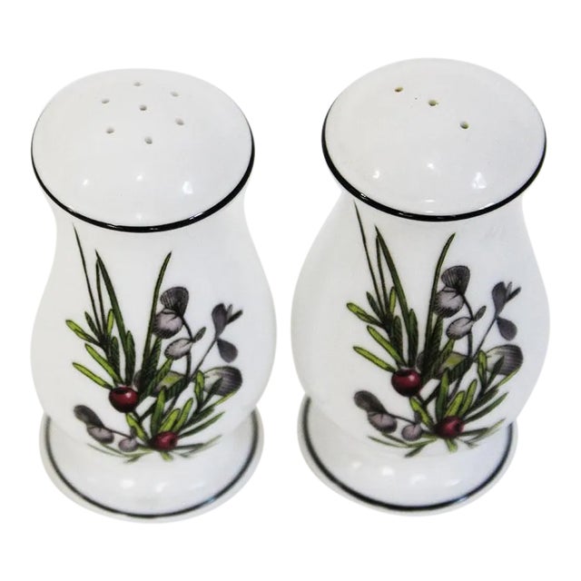 Lenox China Etchings Collection Salt & Pepper Shakers For Sale