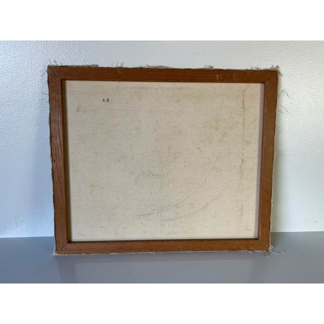 1980's Napoleon Havana Street Market Scene Oil Painting For Sale - Image 9 of 9