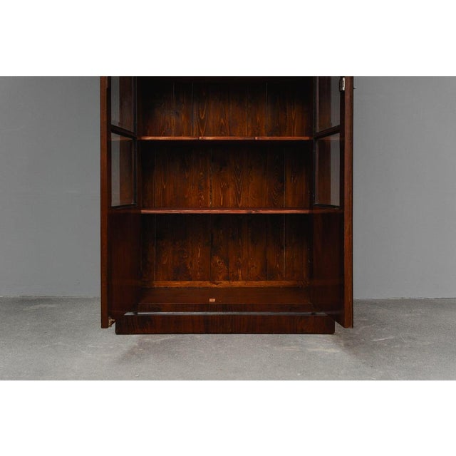 Biedermeier Style Bookcase in Mahogany, Early 20th Century For Sale - Image 12 of 18