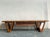 Wood Vintage Boho Lane “Perception” Triangle Coffee Table For Sale - Image 7 of 11