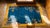 1920s Royal Blue Floral Antique Chinese Art Deco Rug 8'9" X 11'4" Handknotted Wool Carpet For Sale - Image 9 of 9