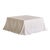Italian Tovaglia Coffee Table Attributed to Studio Tetrach for Alberto Bazzani, 1969 For Sale