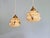 Art Deco Pendant Light in Marbled Opaline Glass from Scailmont, Belgium, 1920s For Sale - Image 4 of 17