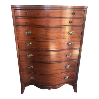 1980s Vintage Mahogany Drexel Dresser For Sale