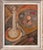 Nikolai Issaiev, Still Life with Fruits, Gouache and Oil Painting on Board For Sale - Image 6 of 9