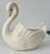 Vintage White Ceramic Swan Vase Planter For Sale In Palm Springs - Image 6 of 14