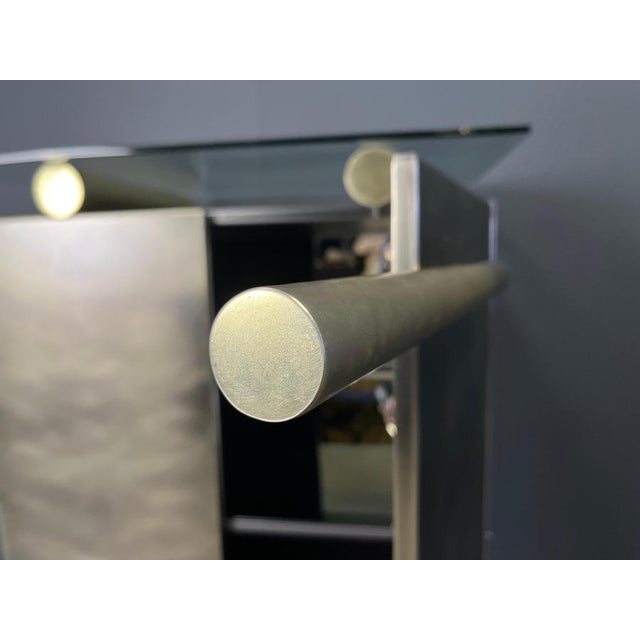 Postmodern Postmodern Bar Cabinet from Belgochrom, 1980s For Sale - Image 3 of 14