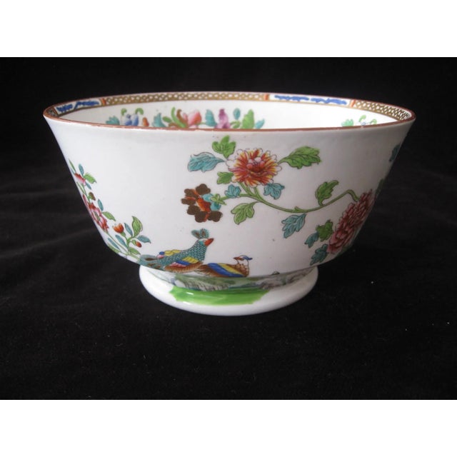 Josiah Spode Peacock Bowl - C 1780-1790- England For Sale In New York - Image 6 of 12