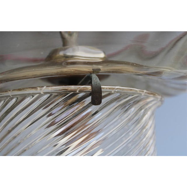 Art Deco Lantern in Murano Glass from Venini Cappellin, 1930s, in Very Good conditions. Designed 1920 to 1949 This piece...