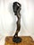 Metal Large 20th-Century Bronze Sculpture of a Nude Young Woman Carrying a Water Urn For Sale - Image 7 of 8