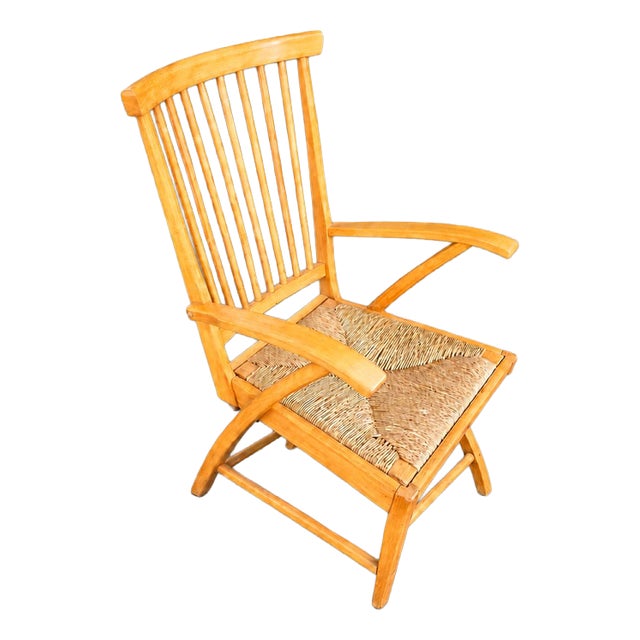 Mid-Century Dutch Wooden Spindle Armchair from Vero Stoel, 1920s For Sale