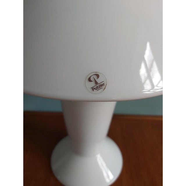 Mushroom Lamps in Opaline from Peill & Putzler, Set of 2 For Sale - Image 9 of 18