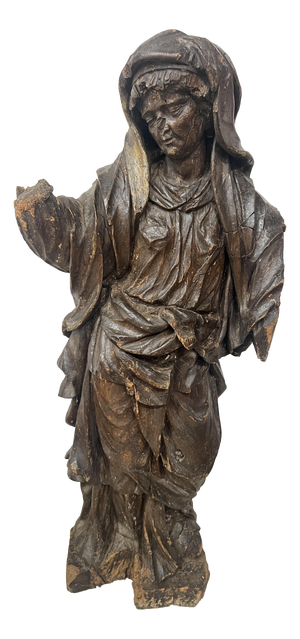 Saint Anne, 1500s, Carved and Polychrome Wood