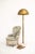 Contemporary Brass Sculpted Art Deco Floor Lamp by Brajak Vitberg For Sale - Image 3 of 6