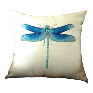 The Dragonfly Pillow: Country by Pierre D'Argent For Sale