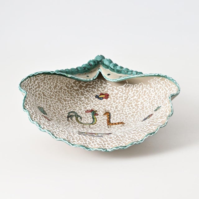 Mid-Century Italian Bowl from Deruta, 1960s For Sale - Image 10 of 14