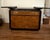 Wood 1970s Century Furniture by Raymond Sobota Buffet Black Frame With Burl Wood For Sale - Image 7 of 11