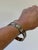 Gray Early 2000s Alexander McQueen Skull Enamel Cuff Bracelet For Sale - Image 8 of 9