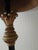 Metal Hollywood Regency Vintage Black & Gold Neoclassical Table Lamp With Ornate Cast Metal Base For Sale - Image 7 of 12