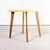 : 1960's French Square Yellow Kitchen - Dining Table. Classic late 50's good quality French bistro table made with a...