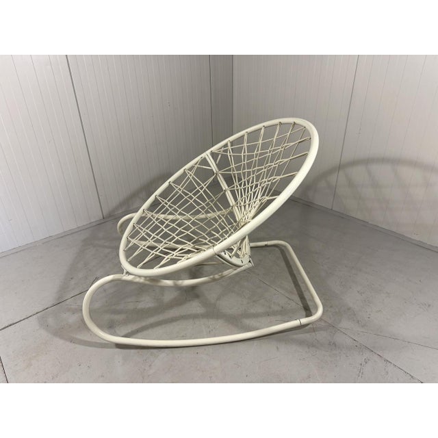 Metal PS Collection Axvall Rocking Chair by Niels Gammelgaard for Ikea, 1999 For Sale - Image 7 of 18