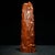 Brown Vintage Chinese Boxwood Carving of the Buddhist Triad (Western Paradise) For Sale - Image 8 of 9