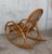 Mid 20th Century Midcentury Bamboo Rocking Chairs in the Style of Franco Albini, Italy For Sale - Image 5 of 16