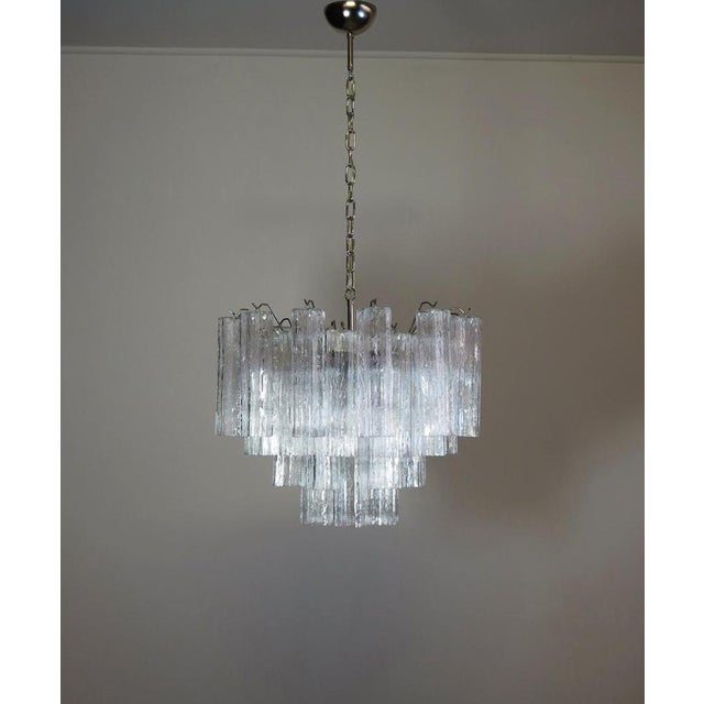 Chandelier Tronchi by Toni Zuccheri for Venini, Murano, 1990s For Sale - Image 9 of 18