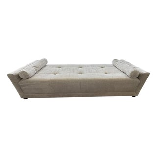 Baker Paris Chaise Lounge (Modern Stitch) by Thomas Pheasant For Sale