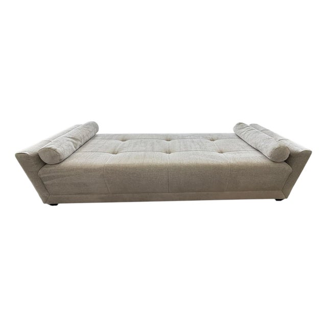 Baker Paris Chaise Lounge (Modern Stitch) by Thomas Pheasant For Sale