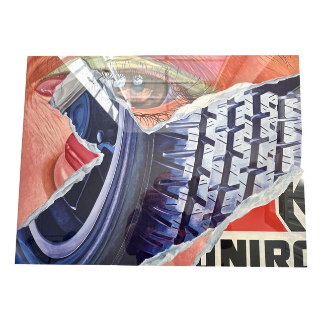 Fritz Köthe, Uniroyal, 1987, Serigraph, Framed For Sale