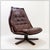 Vintage Swivel Lounge Chair by Hans Brattrud for Hove Möbler, 1970 For Sale - Image 16 of 16