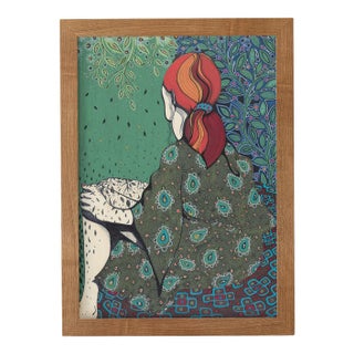 Woman With Shawl For Sale