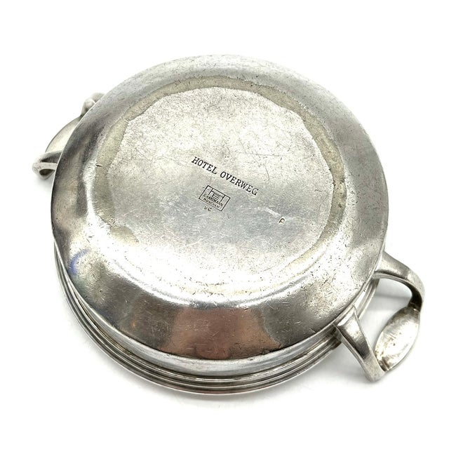 Metal Antique Art Deco Porringers from Edward Hartmann, Germany, 1890s, Set of 2 For Sale - Image 7 of 14