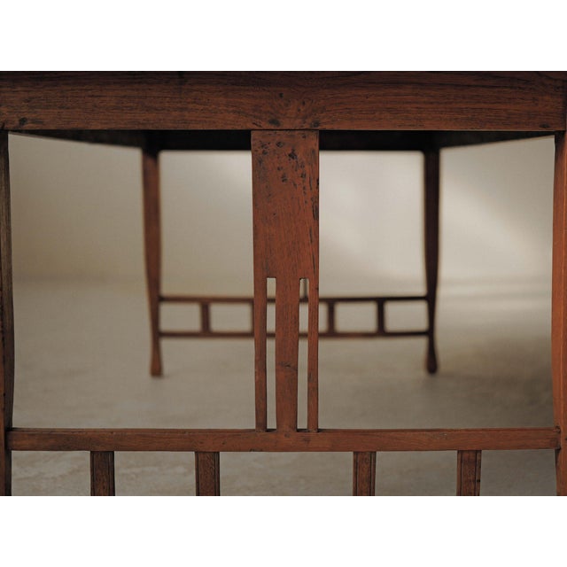 Arts and Crafts Oak Table, 1900 For Sale - Image 10 of 17