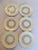 Vintage Mid-Century Canapé Plates- Set of 6 For Sale - Image 10 of 13