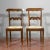 Set of Italian Walnut Chairs For Sale - Image 9 of 9
