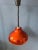Mid-Century UFO Acrylic Glass Hanging Lamp For Sale - Image 6 of 11