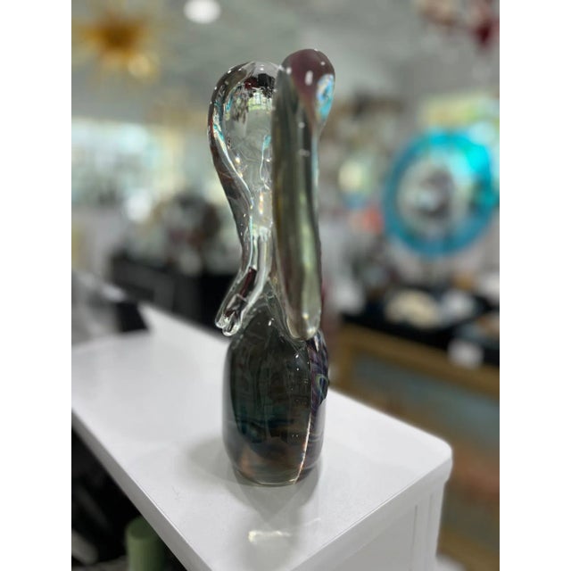 Murano Glass Elephant Head by Oscar Zanetti For Sale - Image 4 of 5