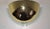 Vintage Wall Lamp with Curved Brass Reflector Shade on Glass Base by Honsel, 1991, in Very Good conditions. Designed 1990...