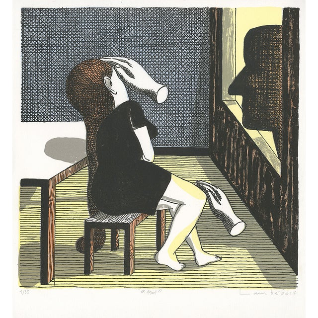 Eric Lambé, 19m2, 2017, Lithograph For Sale