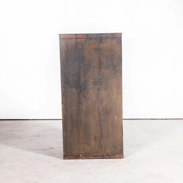 Metal Industrial Metal Storage Cabinet, 1950s For Sale - Image 7 of 11